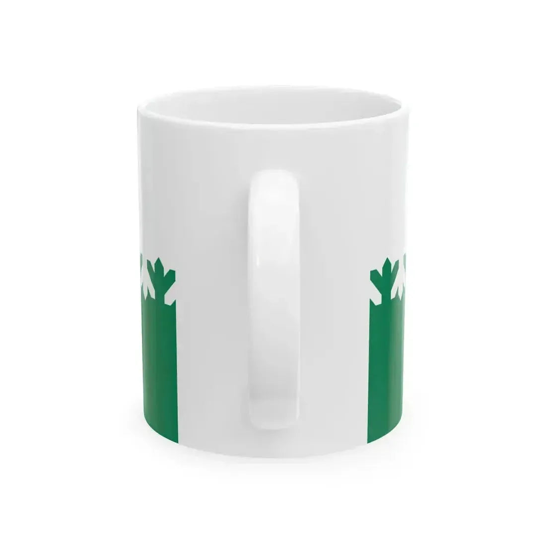 Flag of Aloja (Latvia) White Coffee Mug - Go Mug Yourself