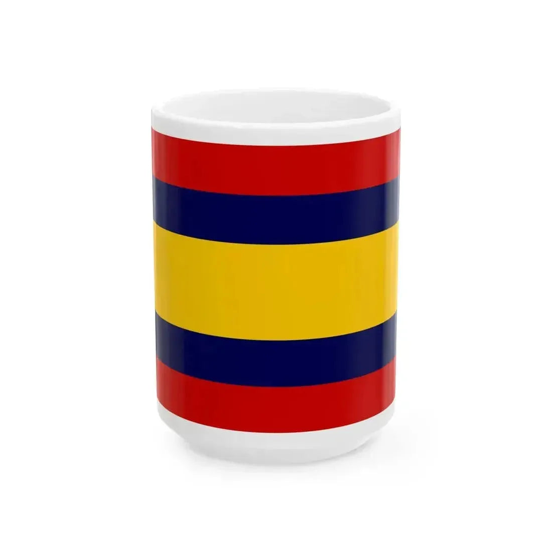 Flag of Alor Setar Kedah (Malaysia) White Coffee Mug 15oz - Go Mug Yourself