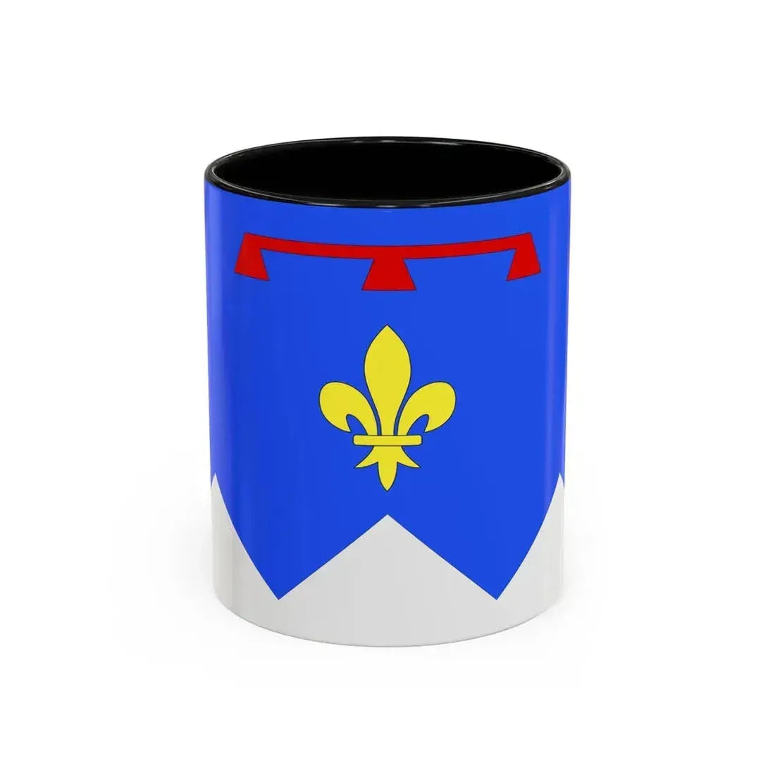 Flag of Alpes de Haute Provence France 2 - Accent Coffee Mug 11oz Black - Go Mug Yourself