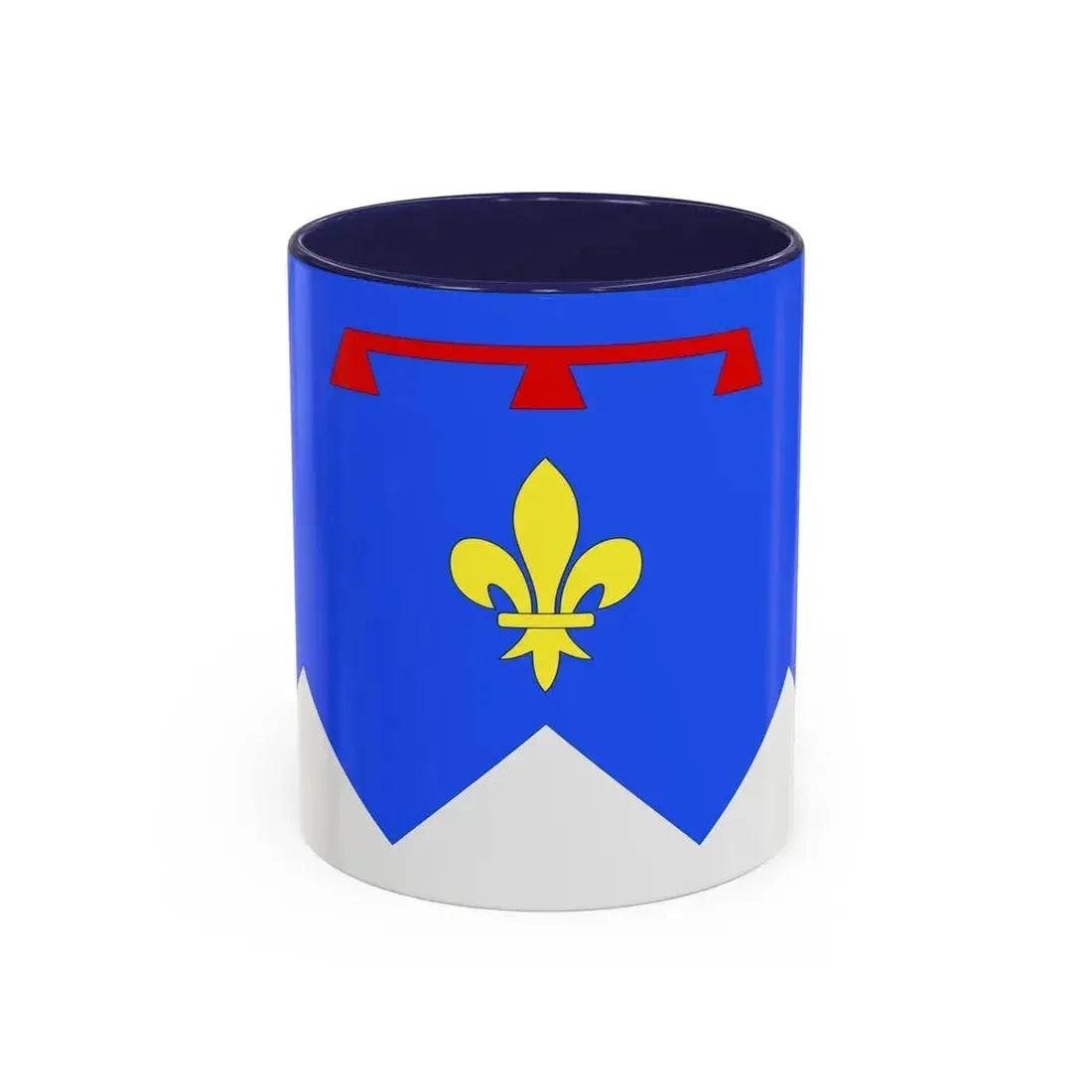 Flag of Alpes de Haute Provence France 2 - Accent Coffee Mug 11oz Navy - Go Mug Yourself