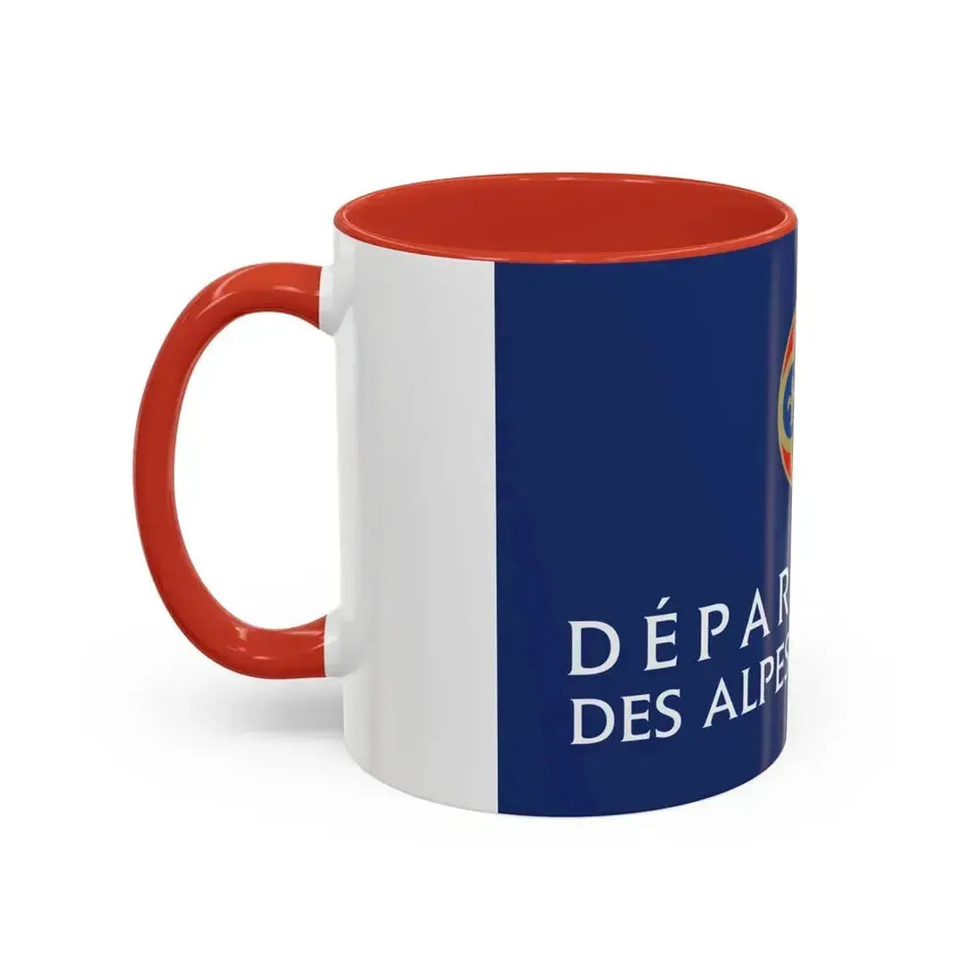 Flag of Alpes Maritimes France - Accent Coffee Mug - Go Mug Yourself