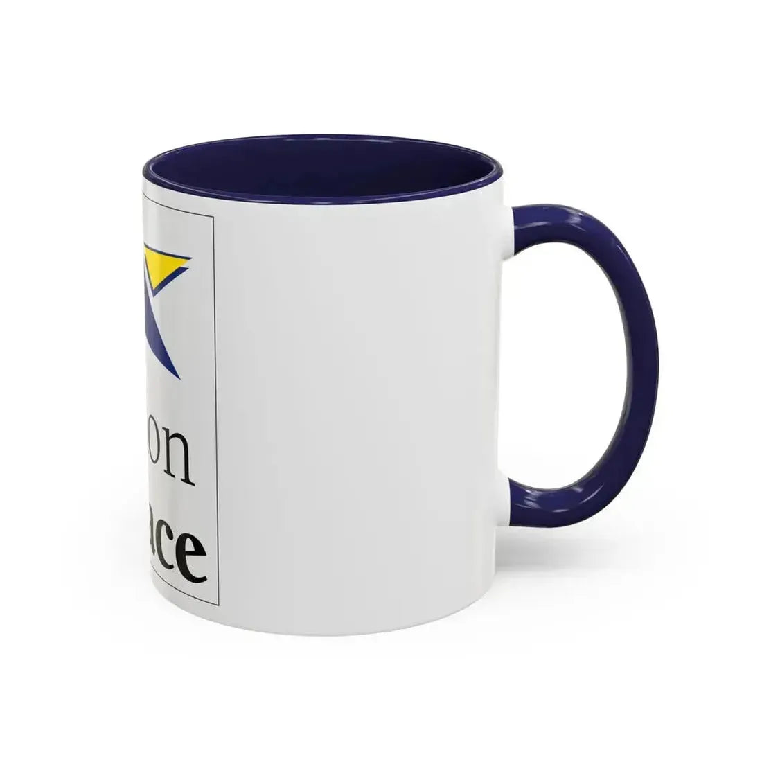 Flag of Alsace France 2 - Accent Coffee Mug - Go Mug Yourself