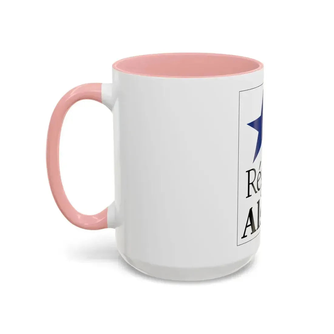 Flag of Alsace France 2 - Accent Coffee Mug - Go Mug Yourself