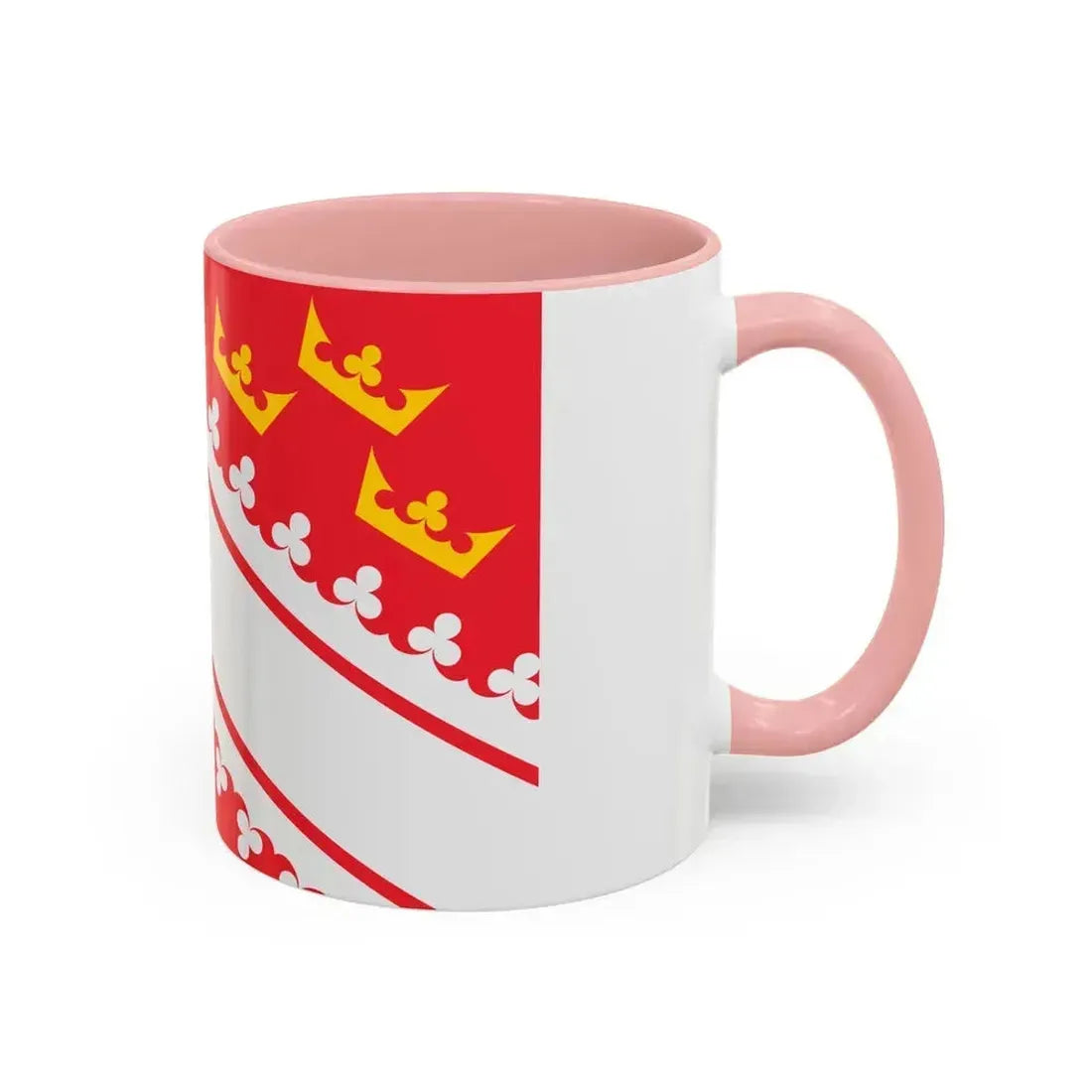 Flag of Alsace France - Accent Coffee Mug - Go Mug Yourself