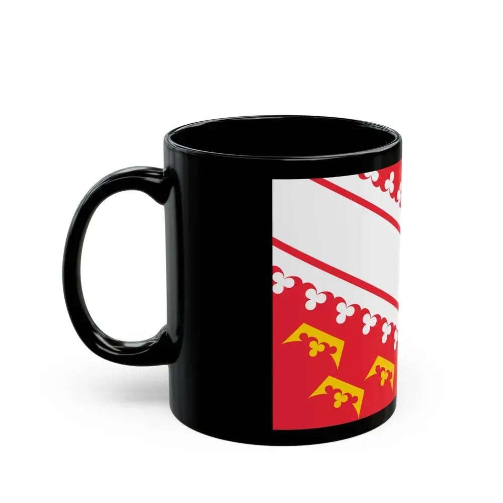 Flag of Alsace France - Black Coffee Mug - Go Mug Yourself