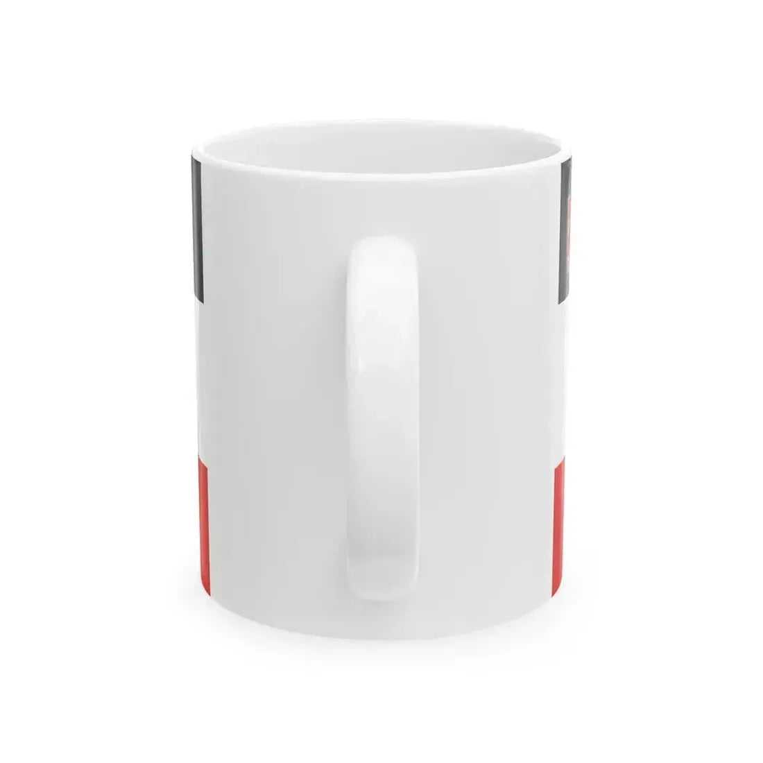 Flag of Alsace-Lorraine 1891-1918 (Germany) White Coffee Mug - Go Mug Yourself