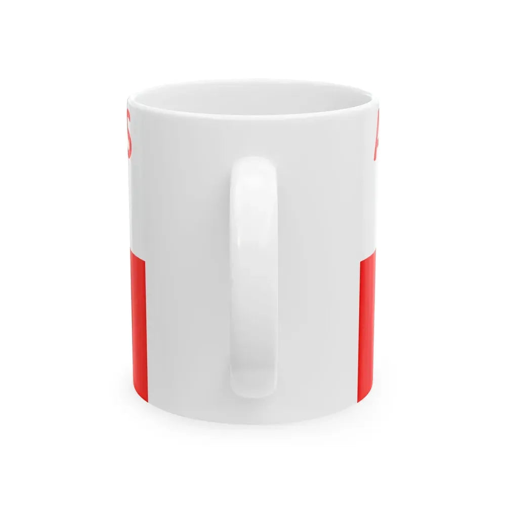 Flag of Alsip Illinois (United States) White Coffee Mug - Go Mug Yourself