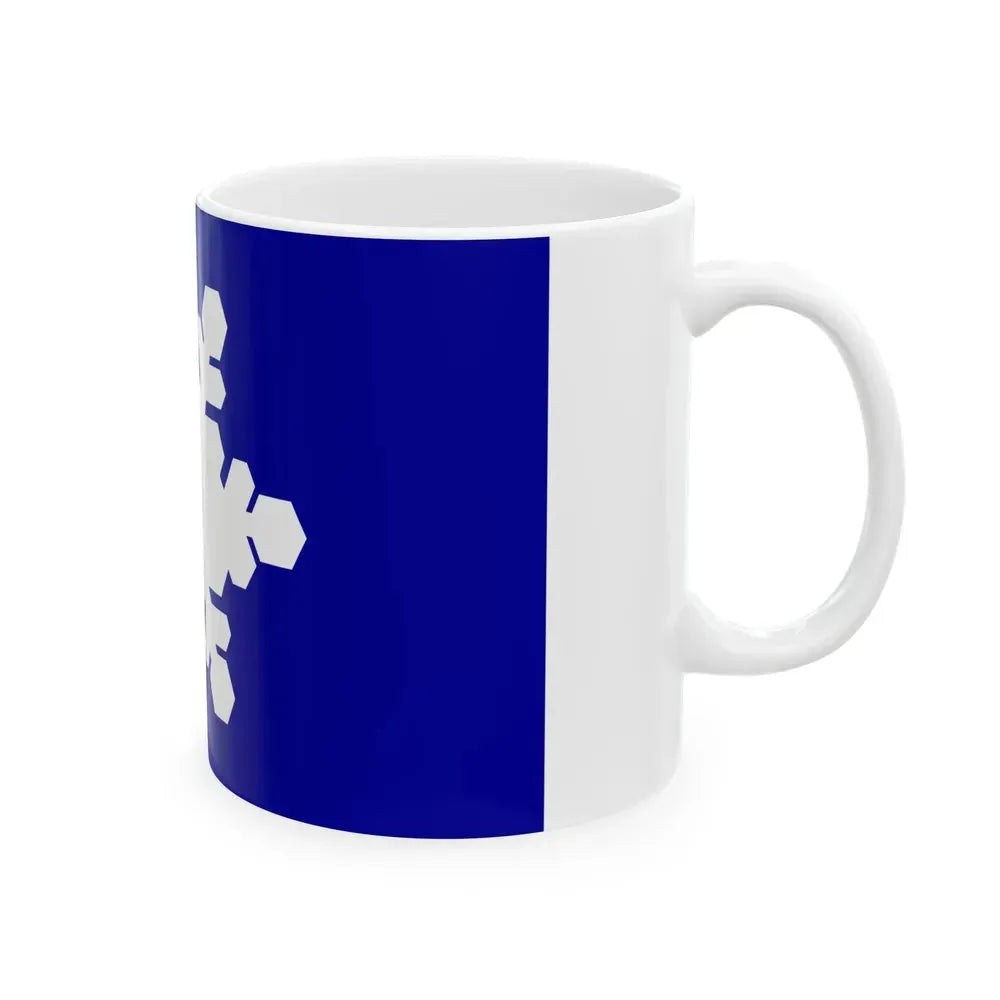Flag of Alta Utah textless (United States) White Coffee Mug - Go Mug Yourself