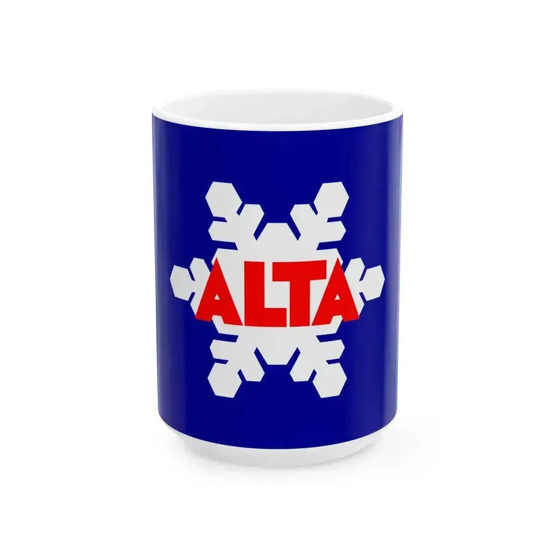Flag of Alta Utah (United States) White Coffee Mug 15oz - Go Mug Yourself
