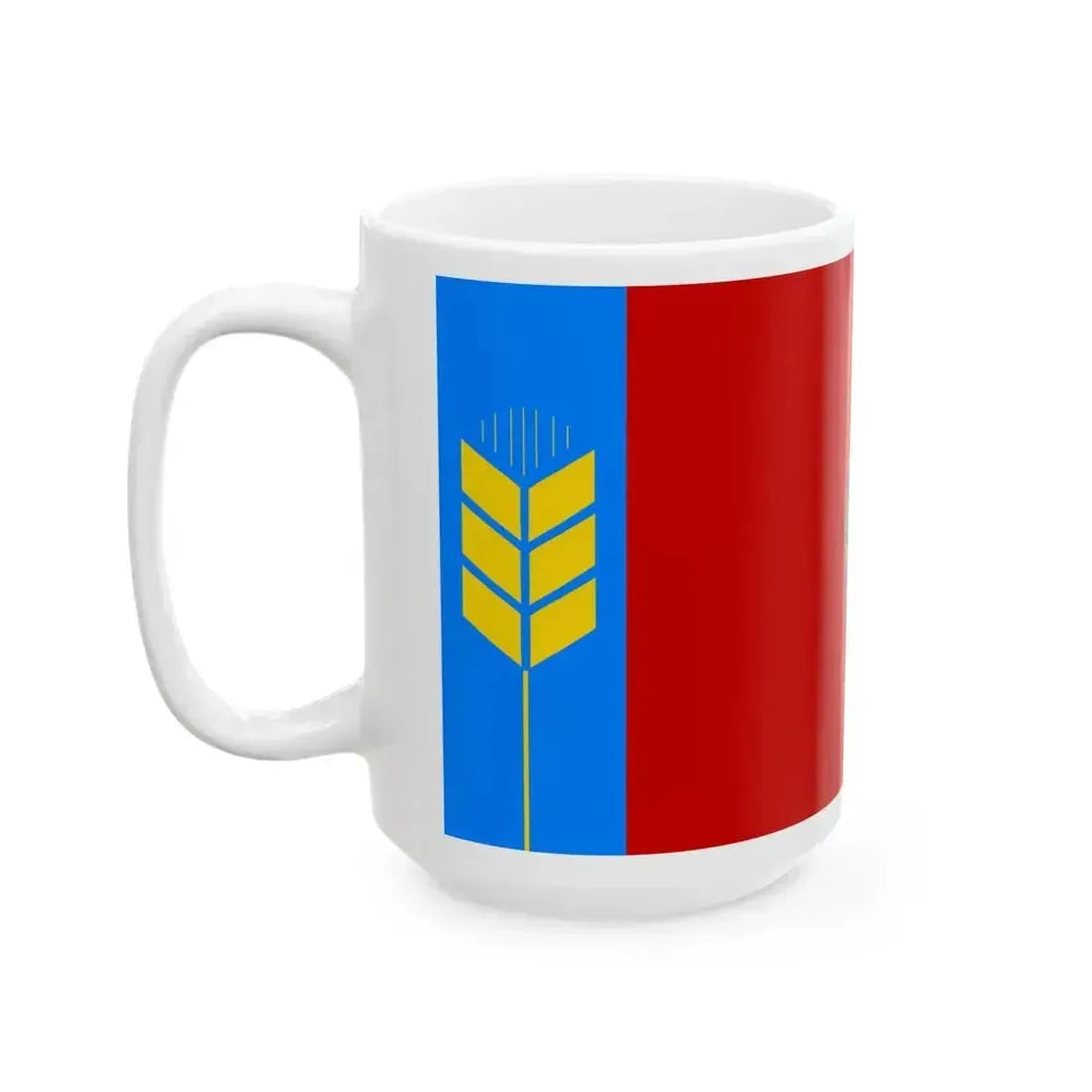 Flag of Altai Krai (Russia) White Coffee Mug - Go Mug Yourself