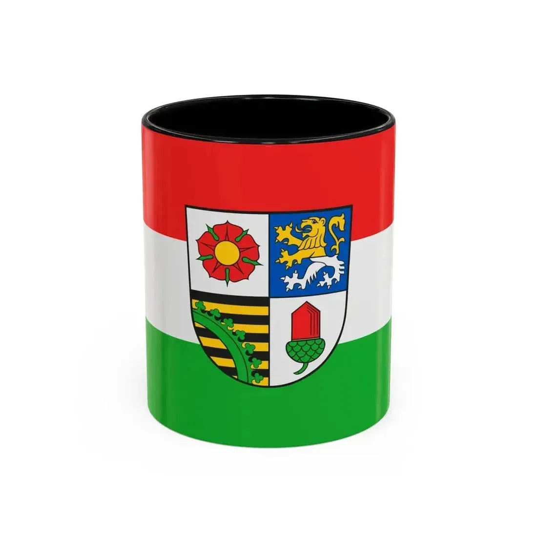 Flag of Altenburger Land Germany - Accent Coffee Mug 11oz Black - Go Mug Yourself