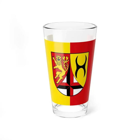 Flag of Altenkirchen Germany - Pint Glass 16oz 16oz - Go Mug Yourself