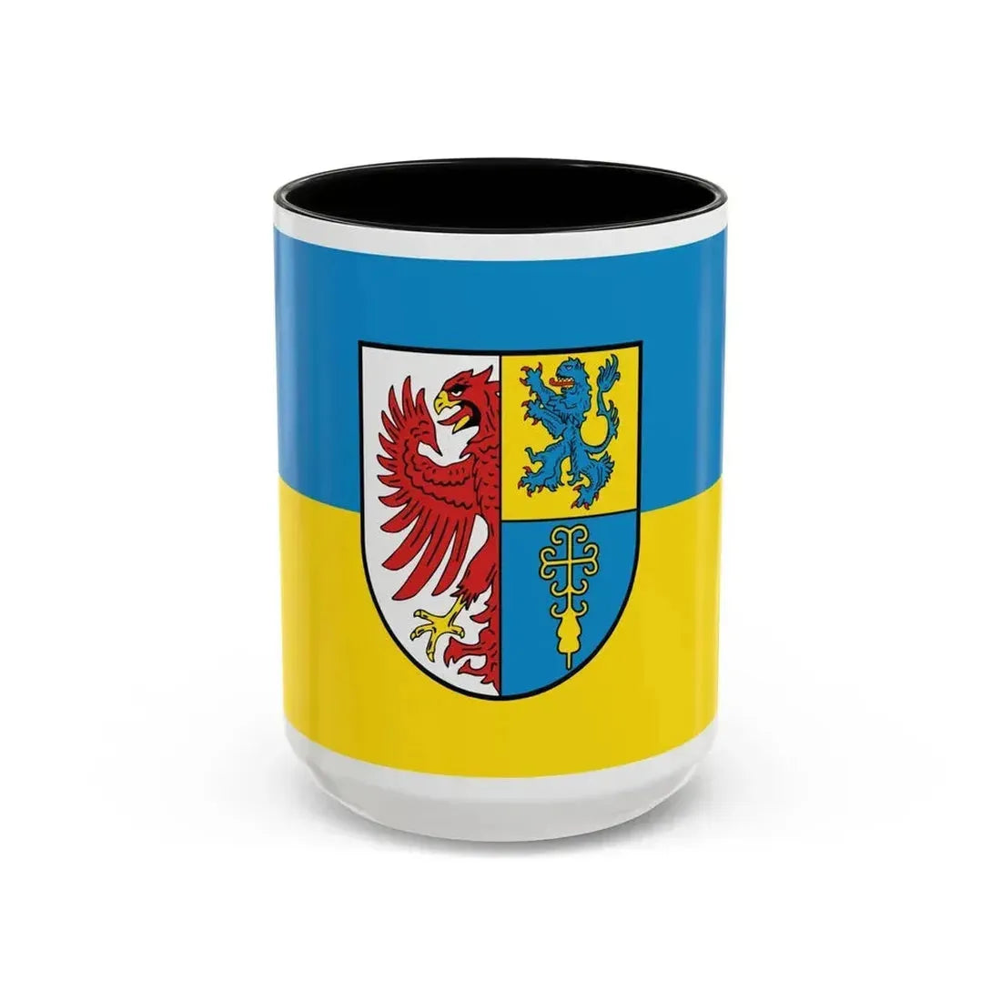 Flag of Altmarkkreis Salzwedel Germany - Accent Coffee Mug 15oz Black - Go Mug Yourself