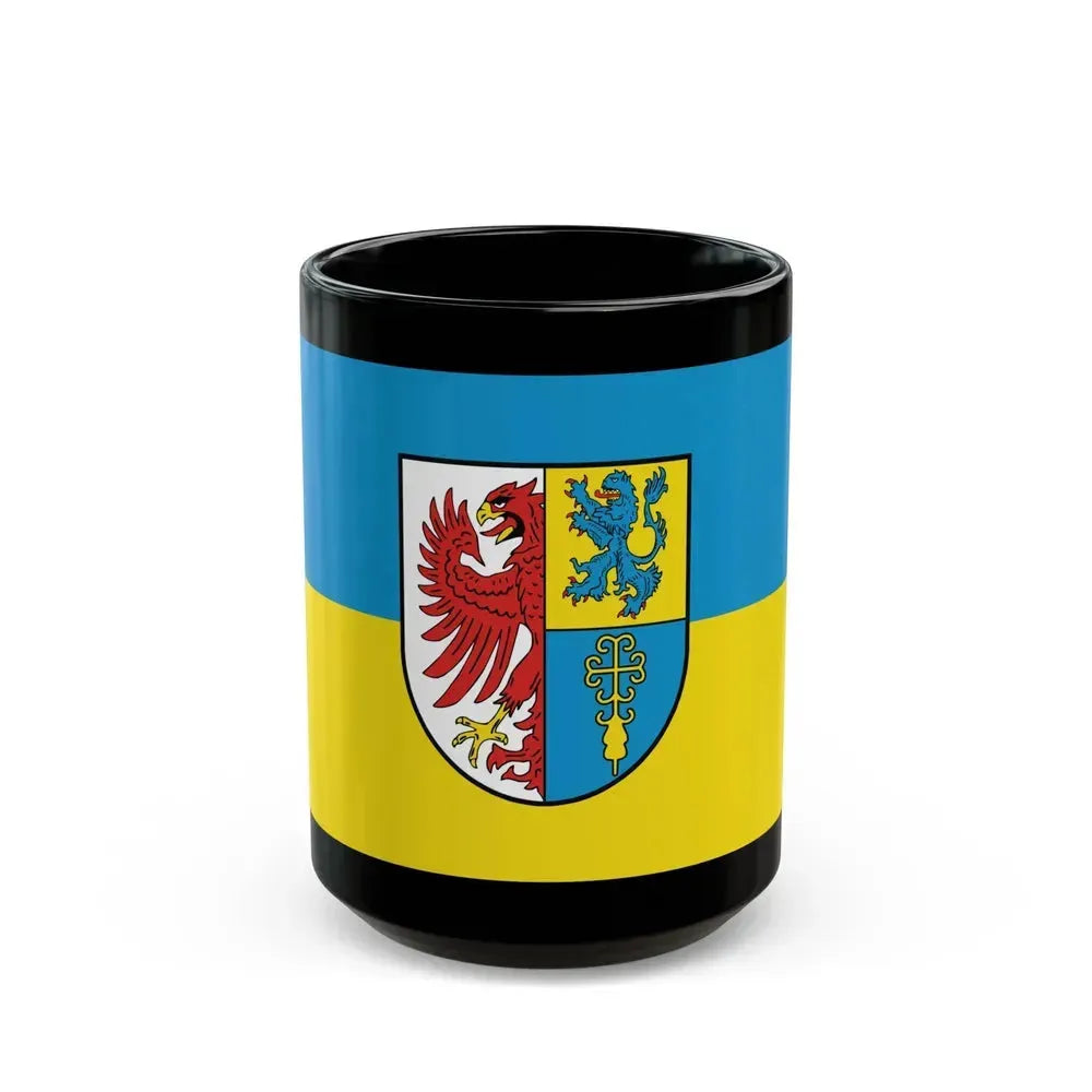 Flag of Altmarkkreis Salzwedel Germany - Black Coffee Mug 15oz - Go Mug Yourself