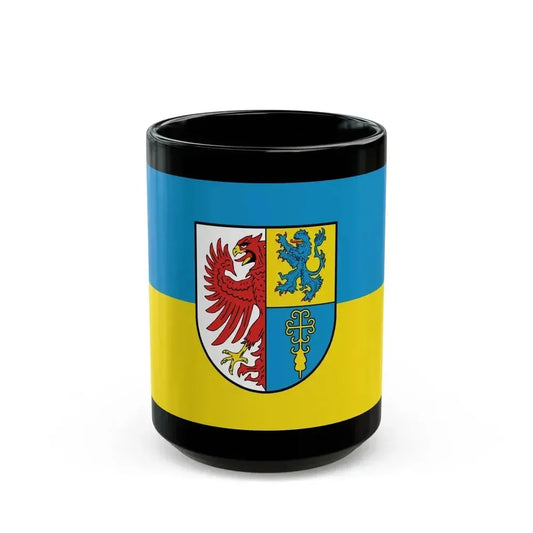 Flag of Altmarkkreis Salzwedel Germany - Black Coffee Mug 15oz - Go Mug Yourself