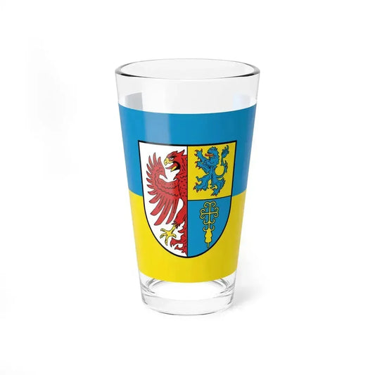Flag of Altmarkkreis Salzwedel Germany - Pint Glass 16oz 16oz - Go Mug Yourself