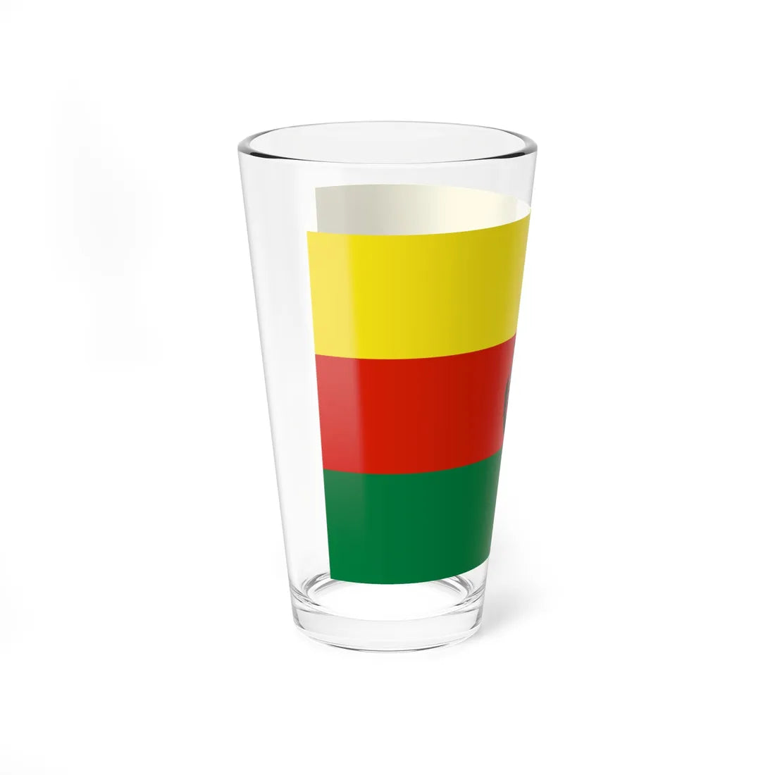 Flag of Alto Peru 1828-1829 (Bolivia) Pint Glass 16oz - Go Mug Yourself