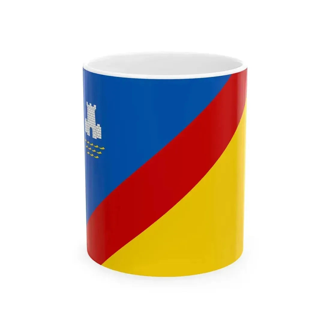 Flag of Alushta (Russia) White Coffee Mug 11oz - Go Mug Yourself