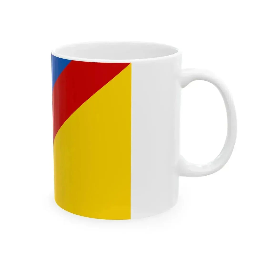 Flag of Alushta (Russia) White Coffee Mug - Go Mug Yourself