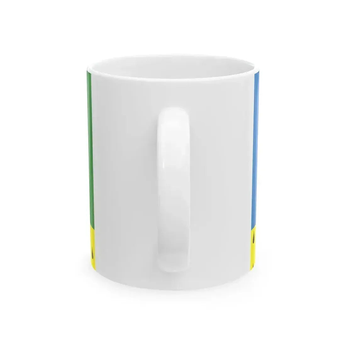 Flag of Alyabevsky Yugra (Russia) White Coffee Mug - Go Mug Yourself