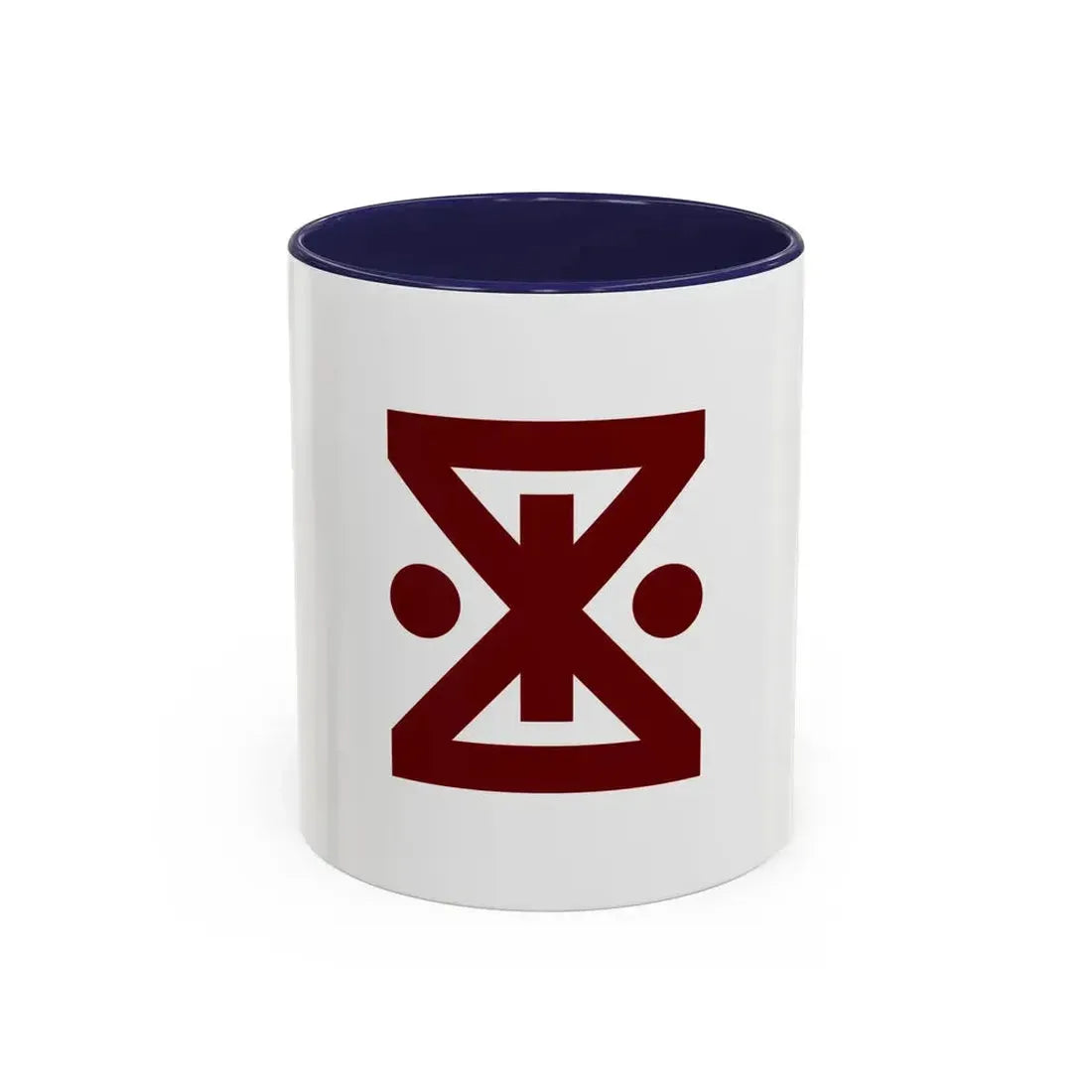 Flag of Amagasaki Hyogo Japan - Accent Coffee Mug 11oz Navy - Go Mug Yourself