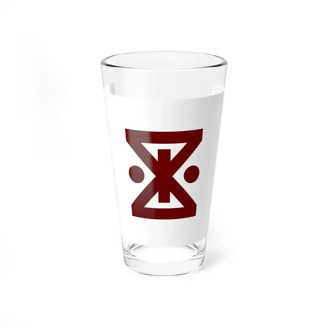 Flag of Amagasaki Hyogo Japan - Pint Glass 16oz 16oz - Go Mug Yourself