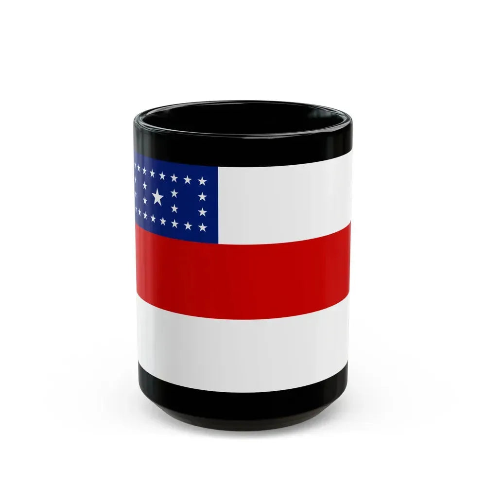 Flag of Amazonas Brazil - Black Coffee Mug 15oz - Go Mug Yourself