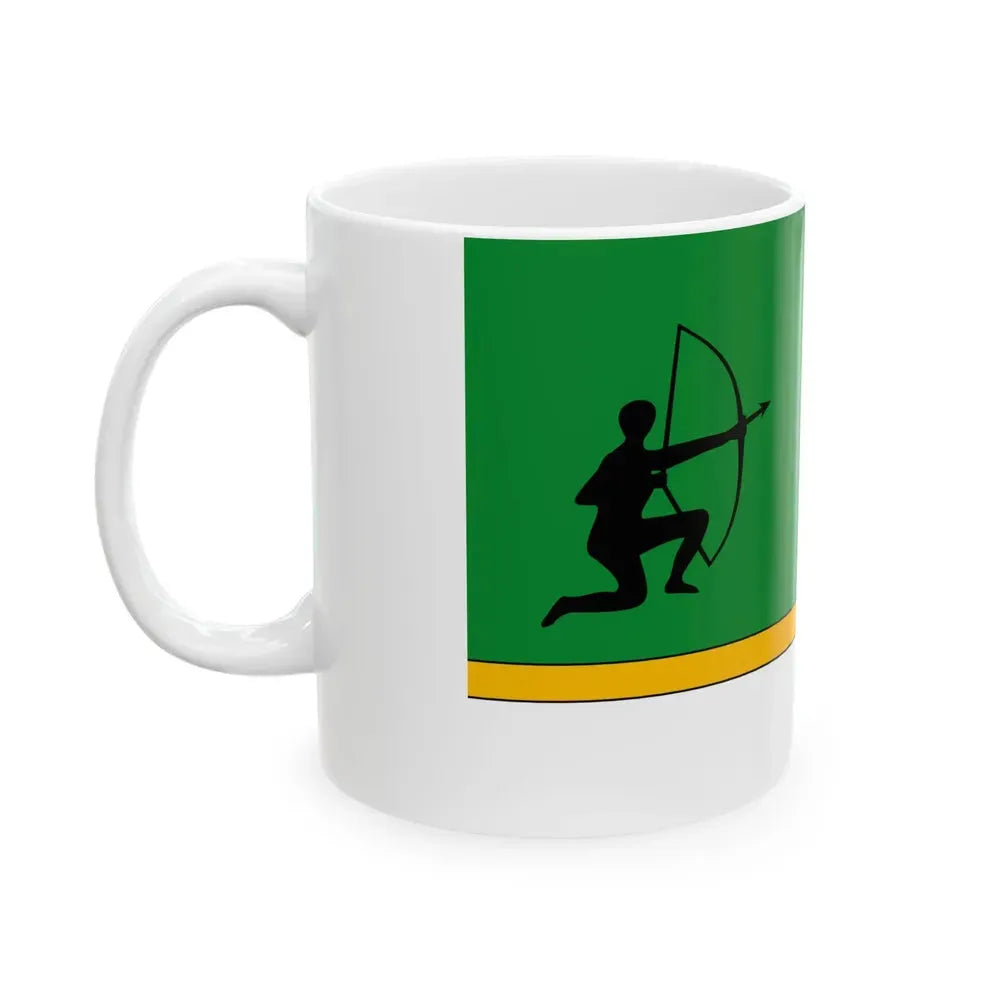 Flag of Amazonas Colombia (Colombia) White Coffee Mug - Go Mug Yourself