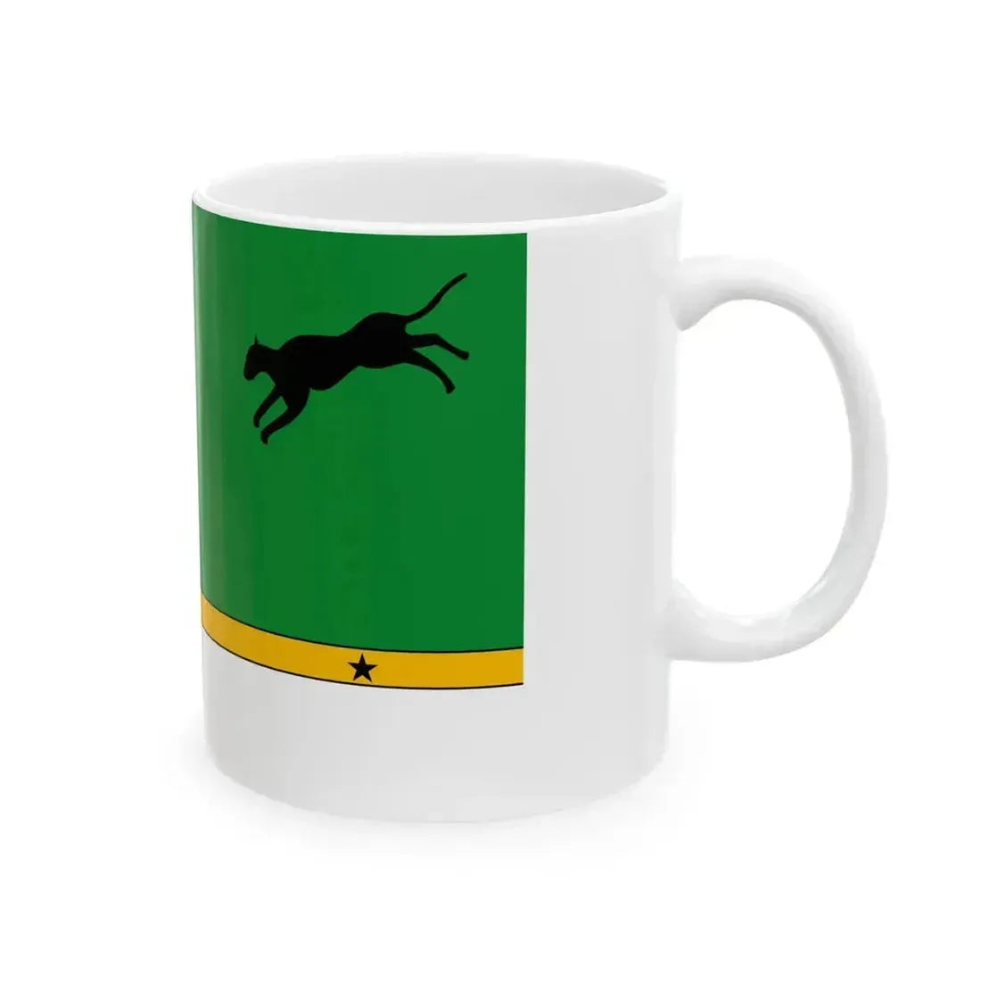 Flag of Amazonas Colombia (Colombia) White Coffee Mug - Go Mug Yourself
