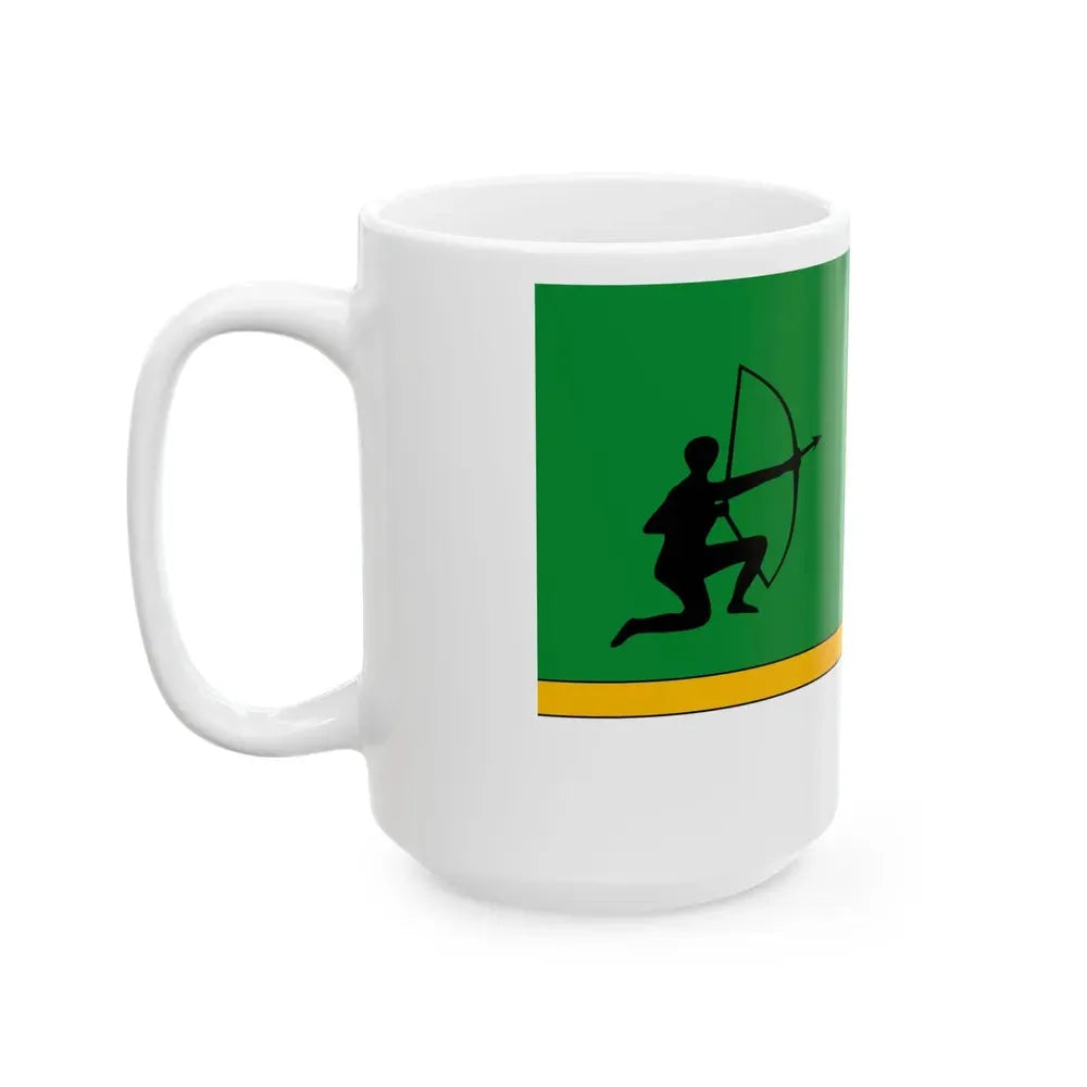 Flag of Amazonas Colombia (Colombia) White Coffee Mug - Go Mug Yourself