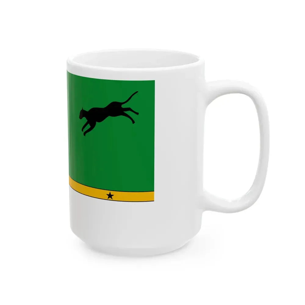 Flag of Amazonas Colombia (Colombia) White Coffee Mug - Go Mug Yourself
