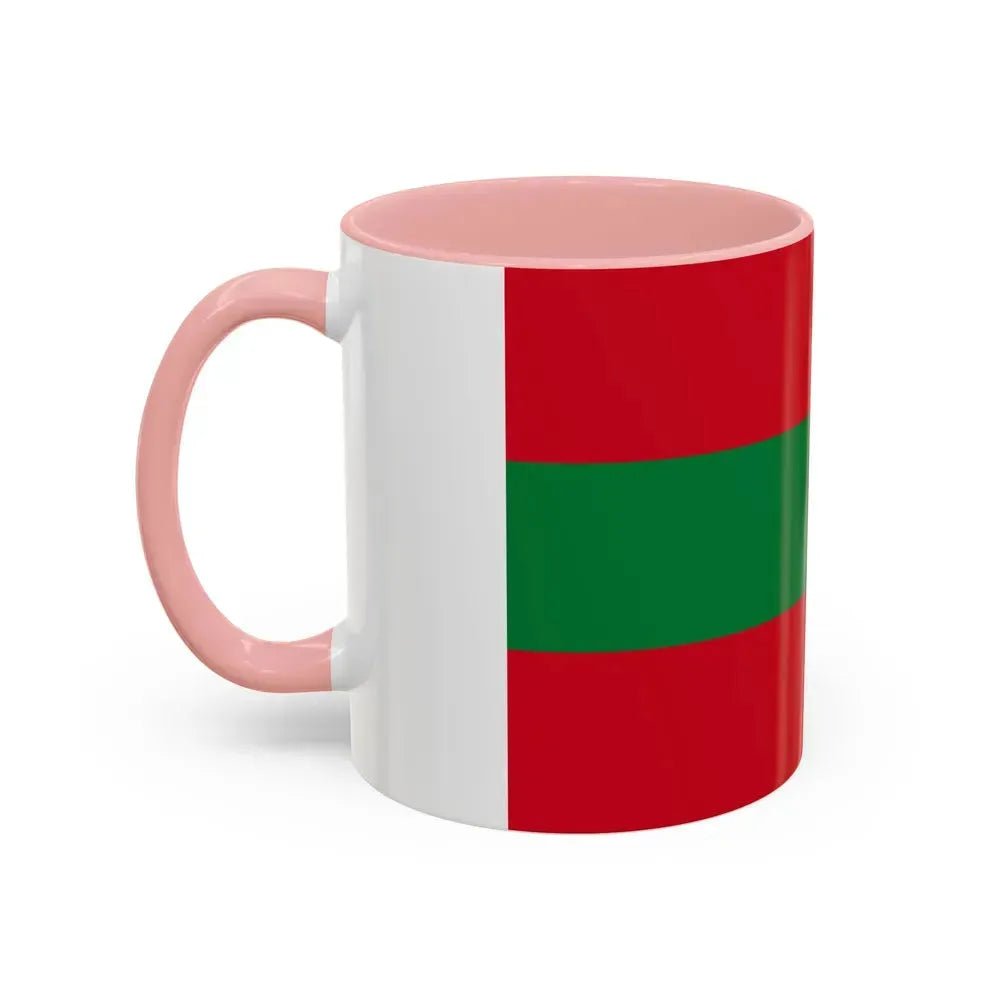 Flag of Ambato Ecuador - Accent Coffee Mug - Go Mug Yourself