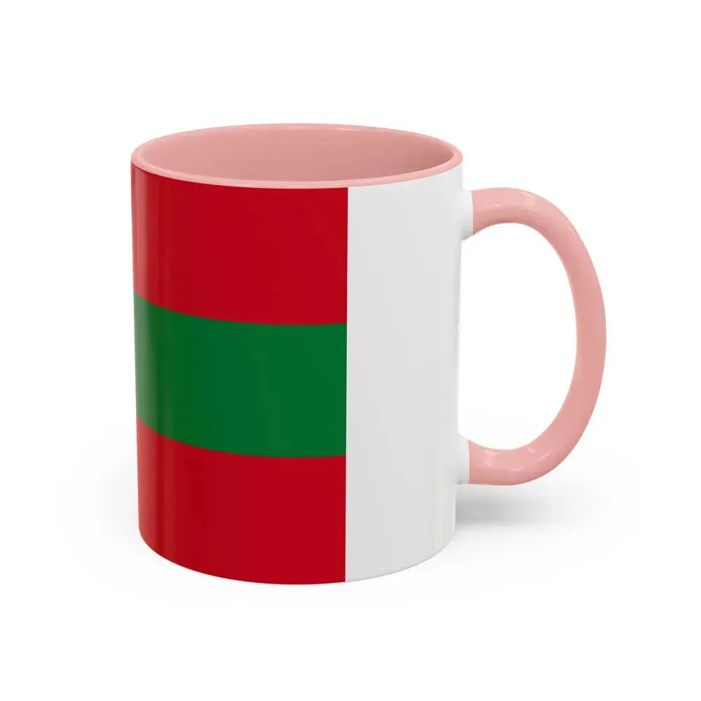 Flag of Ambato Ecuador - Accent Coffee Mug - Go Mug Yourself