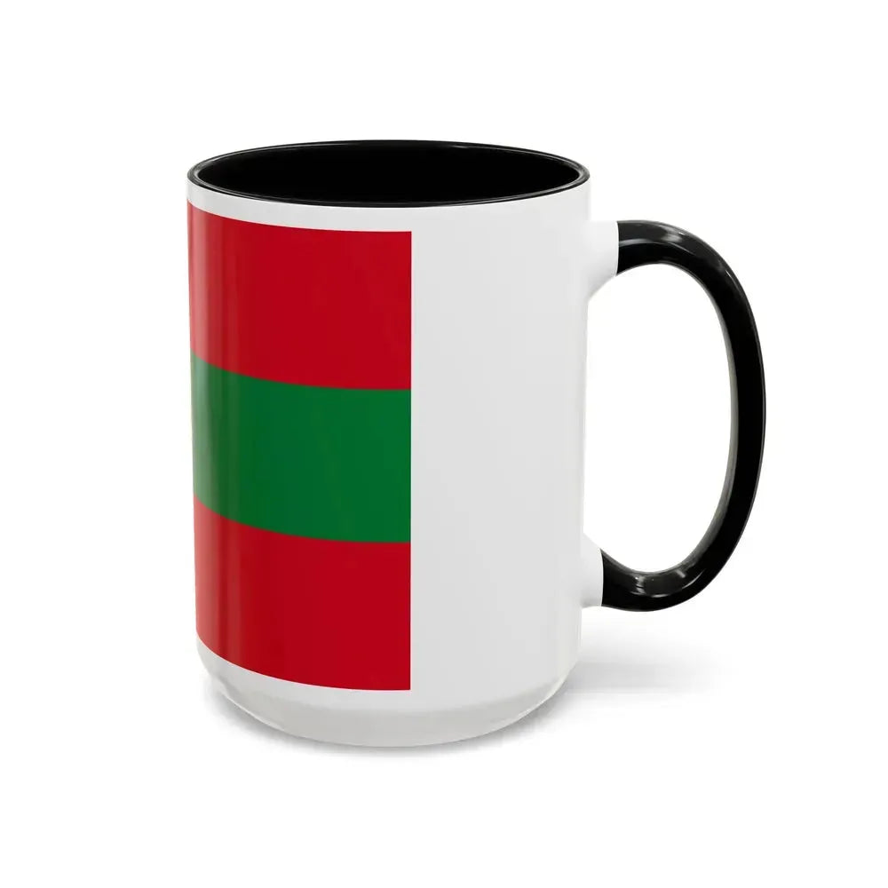 Flag of Ambato Ecuador - Accent Coffee Mug - Go Mug Yourself