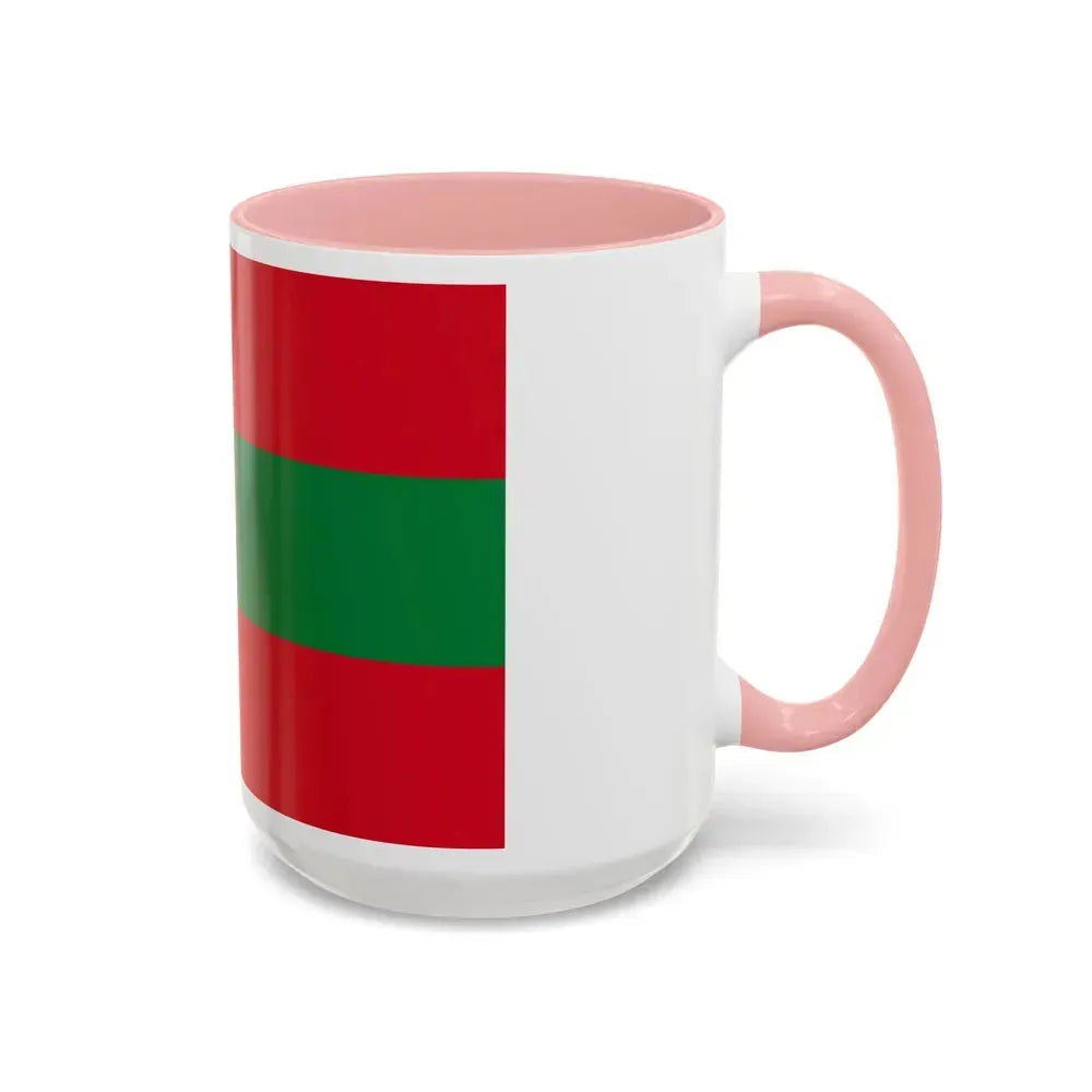 Flag of Ambato Ecuador - Accent Coffee Mug - Go Mug Yourself