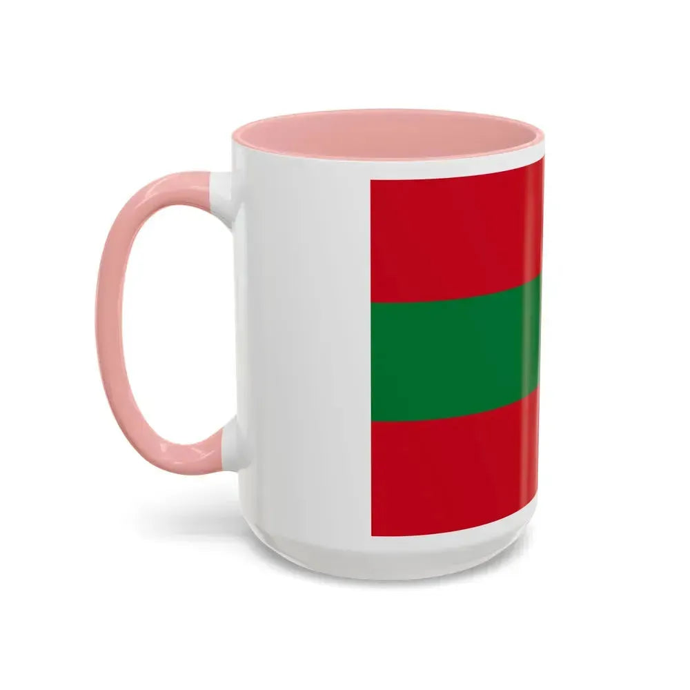 Flag of Ambato Ecuador - Accent Coffee Mug - Go Mug Yourself