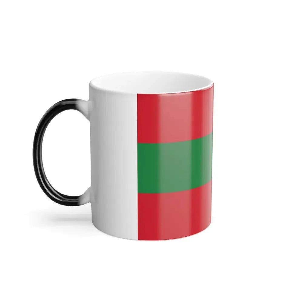 Flag of Ambato Ecuador - Color Changing Coffee Mug - Go Mug Yourself