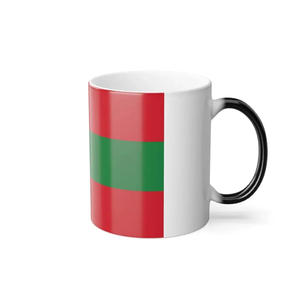 Flag of Ambato Ecuador - Color Changing Coffee Mug - Go Mug Yourself