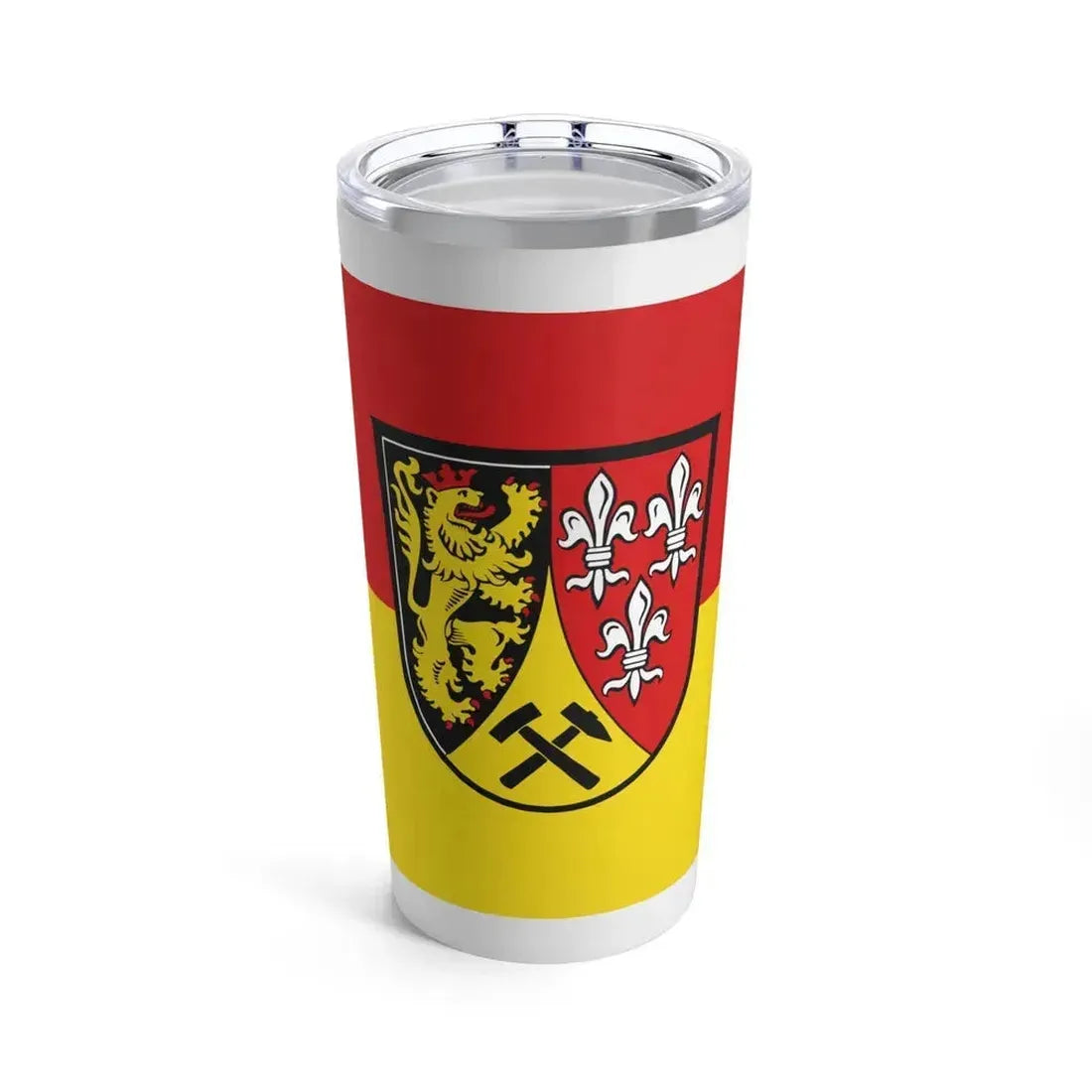 Flag of Amberg Sulzbach Germany - Tumbler 20oz 20oz - Go Mug Yourself