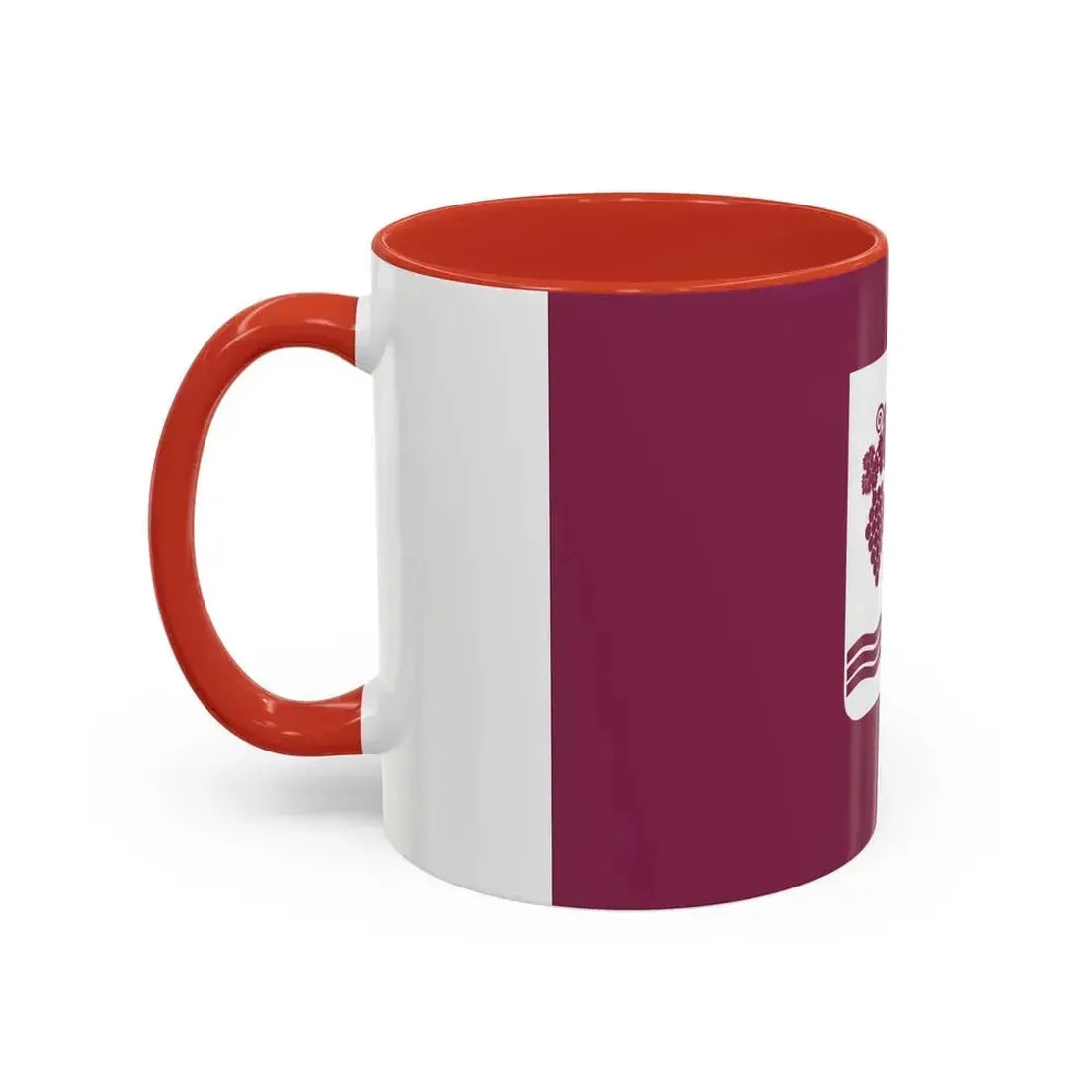 Flag of Ambrolauri Georgia - Accent Coffee Mug - Go Mug Yourself