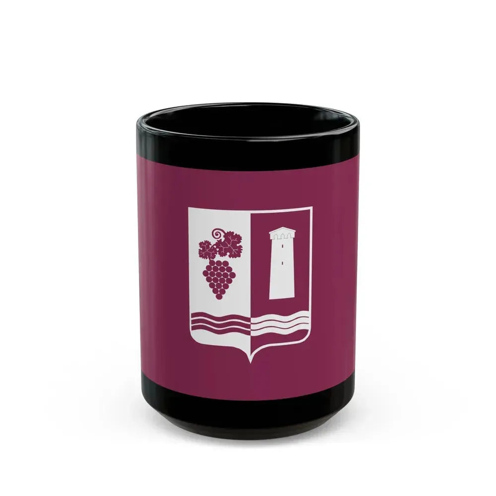 Flag of Ambrolauri Georgia - Black Coffee Mug 15oz - Go Mug Yourself