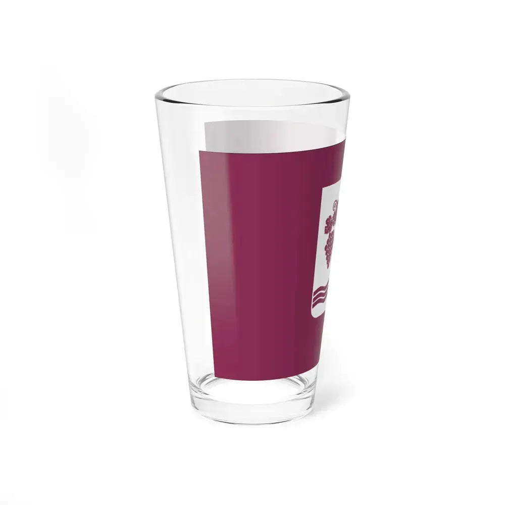 Flag of Ambrolauri Georgia - Pint Glass 16oz - Go Mug Yourself