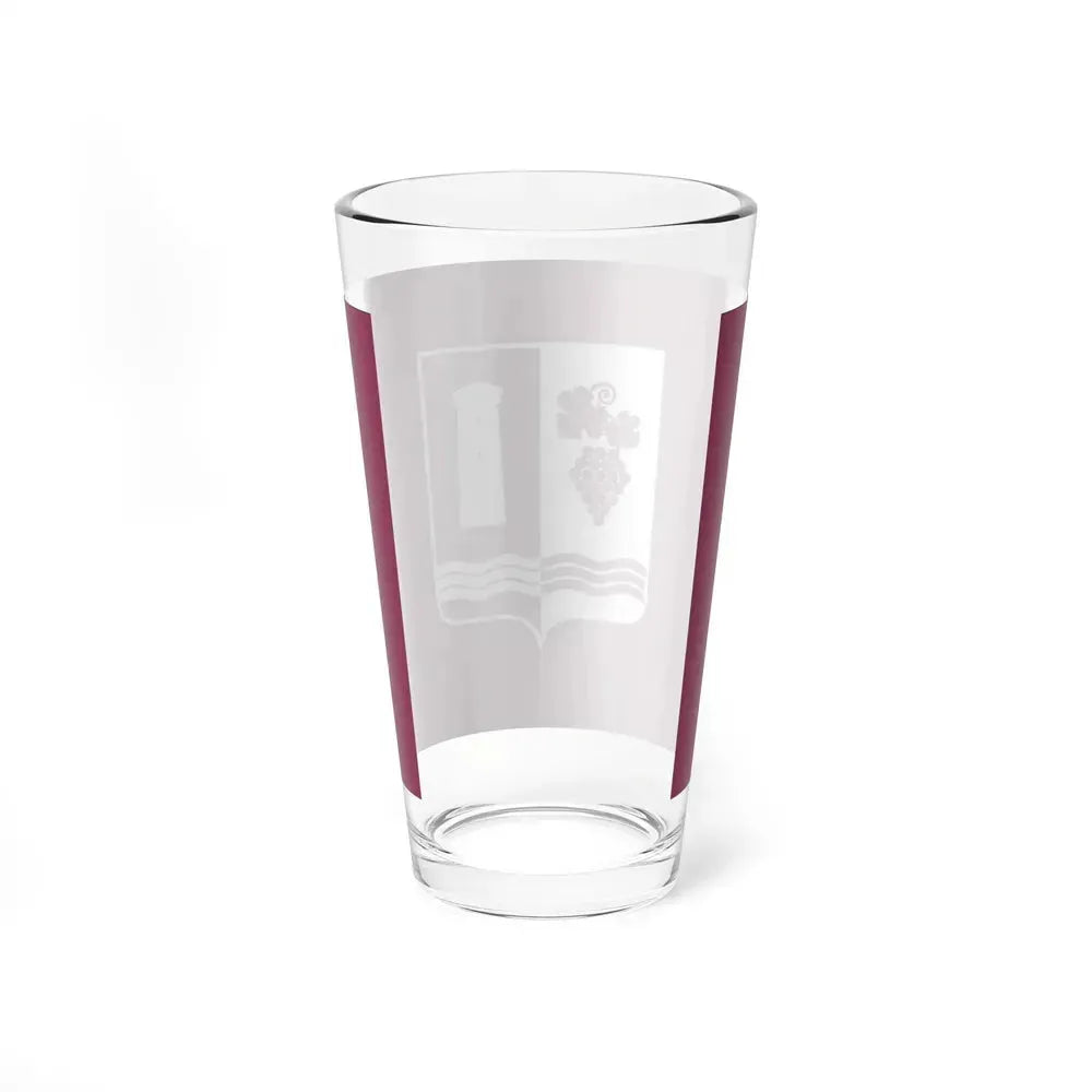Flag of Ambrolauri Georgia - Pint Glass 16oz - Go Mug Yourself