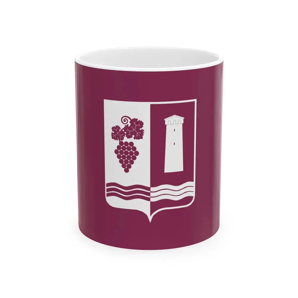 Flag of Ambrolauri Georgia - White Coffee Mug 11oz - Go Mug Yourself