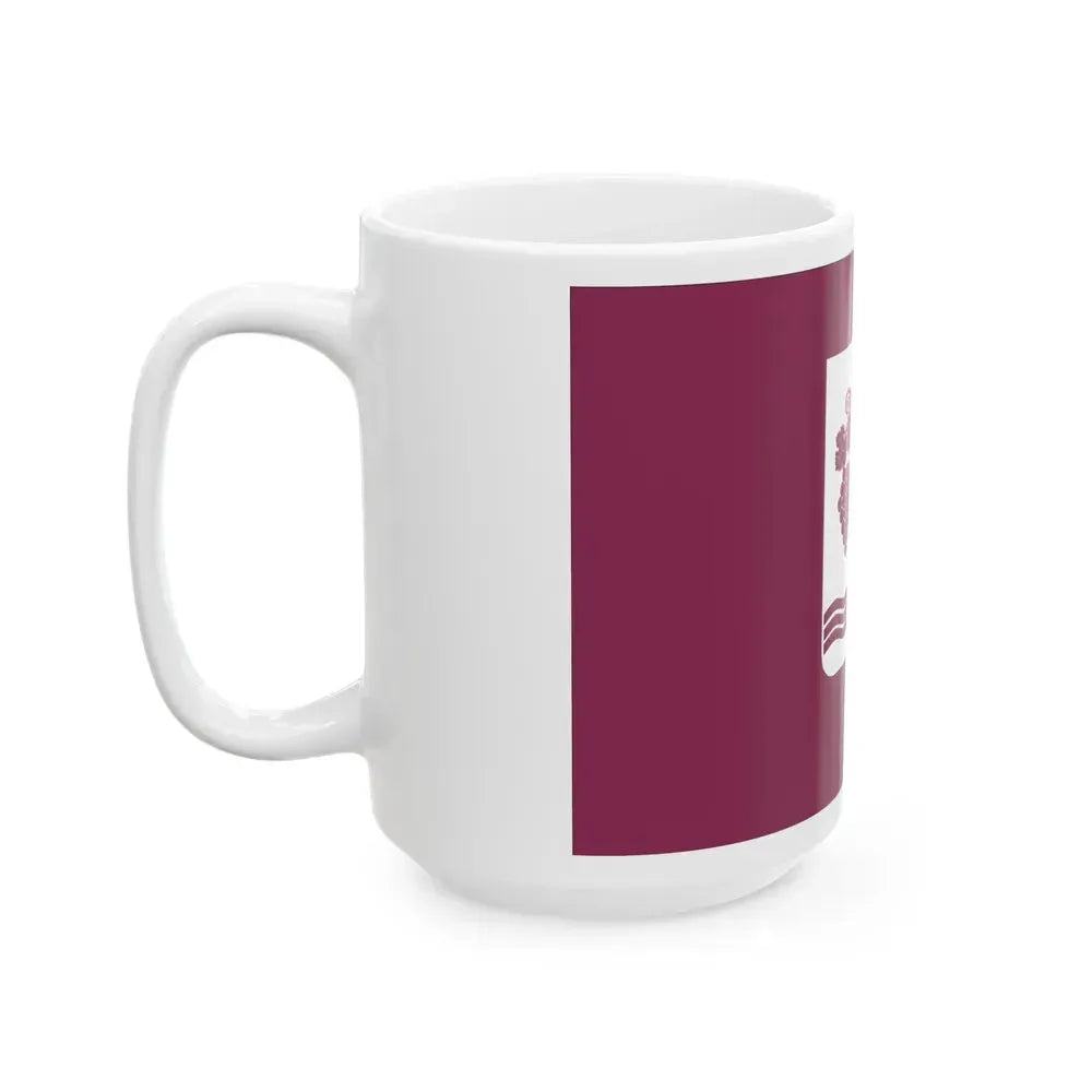 Flag of Ambrolauri Georgia - White Coffee Mug - Go Mug Yourself
