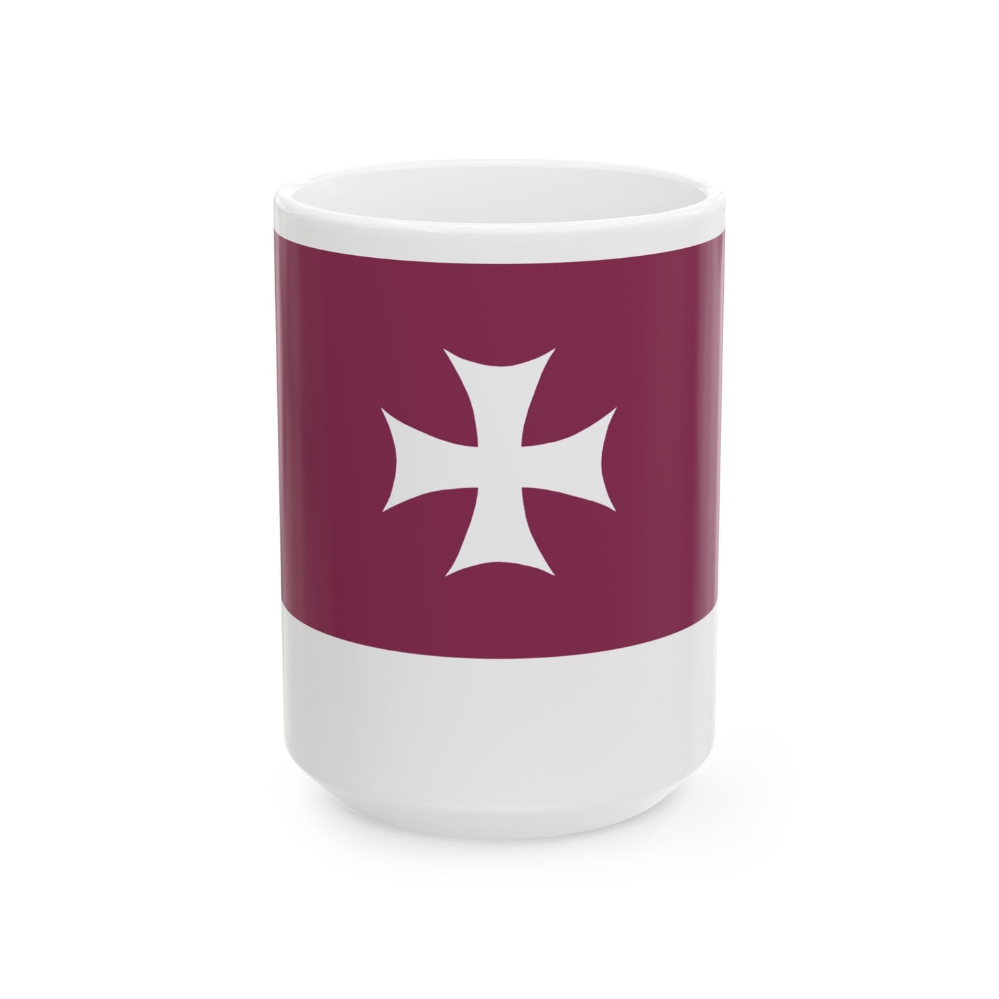 Flag of Ambrolauri Municipality (Georgia) White Coffee Mug-15oz-Go Mug Yourself