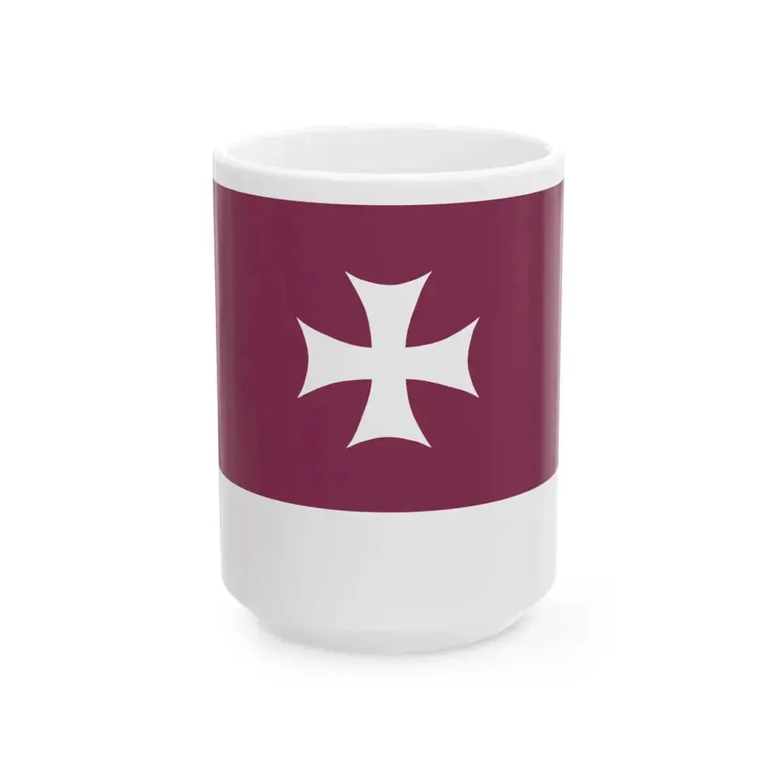 Flag of Ambrolauri Municipality (Georgia) White Coffee Mug 15oz - Go Mug Yourself