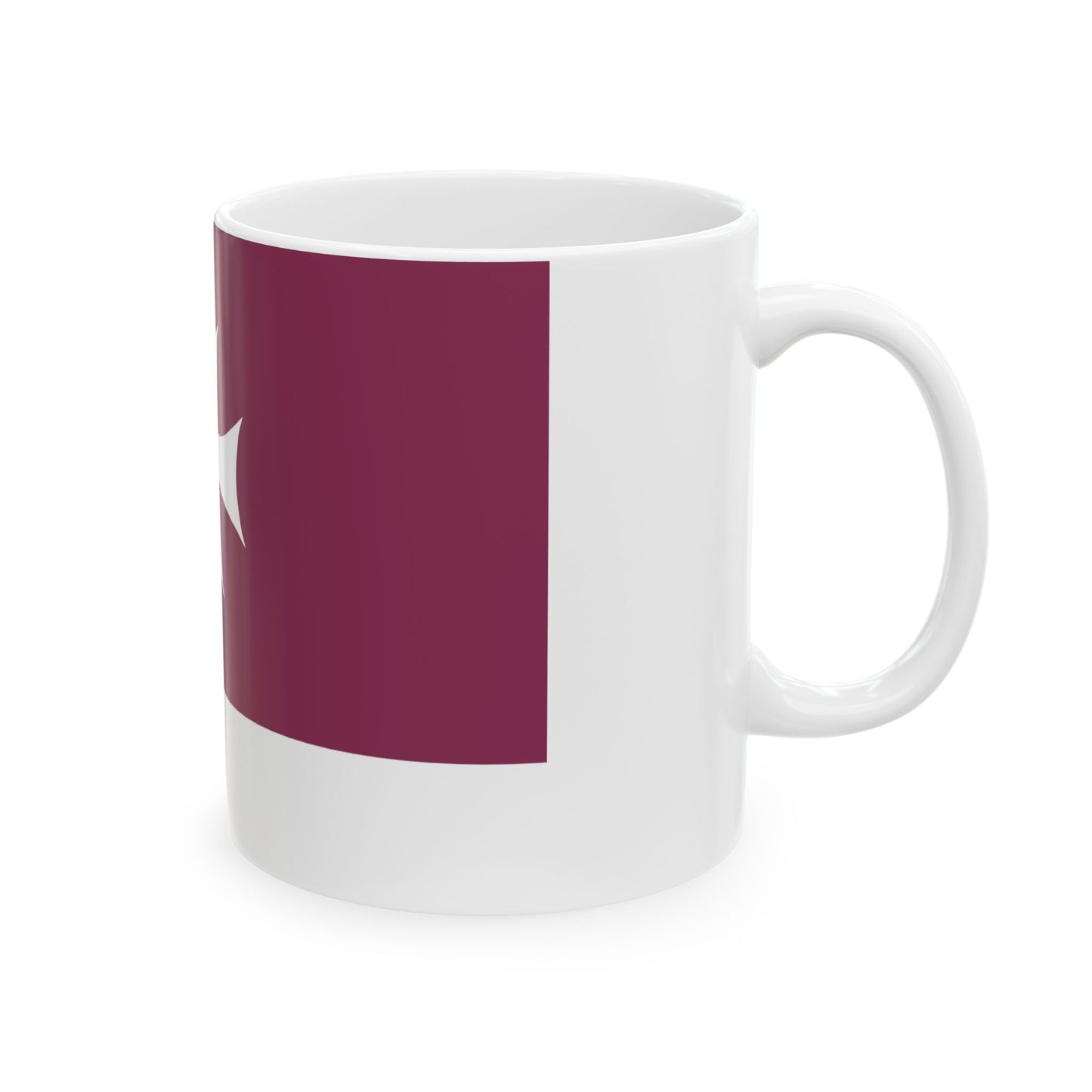 Flag of Ambrolauri Municipality (Georgia) White Coffee Mug-Go Mug Yourself