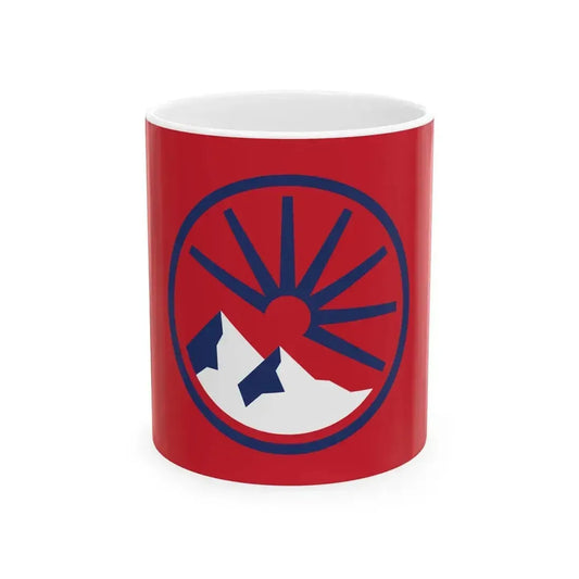 Flag of American Fork Utah (United States) White Coffee Mug 11oz - Go Mug Yourself