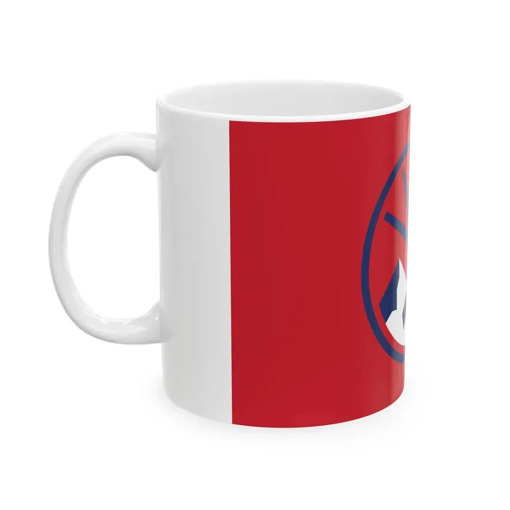 Flag of American Fork Utah (United States) White Coffee Mug - Go Mug Yourself